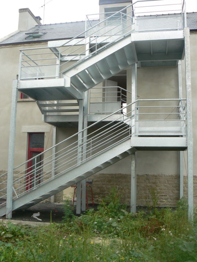 GA METALLERIE Verriere Morbihan Escalier Locmariaquer 003